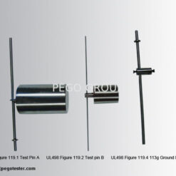 Thiết bị kiểm tra phích cắm và ổ cắm điện UL498 thép tôi cứng 7 pl23375876 attachment plugs electrical receptacle tester hardened steel ul498 12 months guarantee