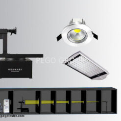 Máy đo phân bố cường độ sáng LED Goniophotometer Type C trục đơn cho đèn đường và spotlight 6 pl23573934 led luminous intensity type c goniophotometer single pillar for streetlight spot light
