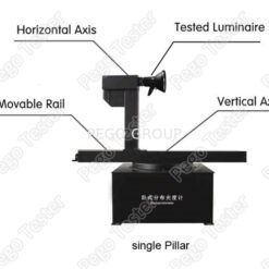 Máy đo phân bố cường độ sáng LED Goniophotometer Type C trục đơn cho đèn đường và spotlight 7 pl23573942 led luminous intensity type c goniophotometer single pillar for streetlight spot light