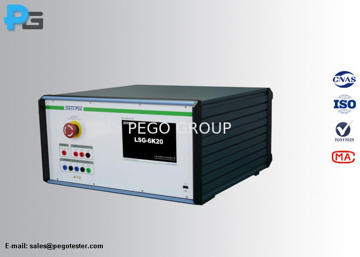 Máy phát xung kết hợp 10/700μs kiểm tra miễn nhiễm xung sét EMC IEC61000-4-5 6 Máy phát xung kết hợp 10/700μs kiểm tra miễn nhiễm xung sét EMC IEC61000-4-5 - Ảnh 2