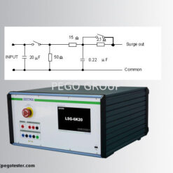 Máy phát xung kết hợp 10/700μs kiểm tra miễn nhiễm xung sét EMC IEC61000-4-5 10 pl23640184 iec61000 4 5 emc test equipment 10 700 s combination wave generator for surge immunity test