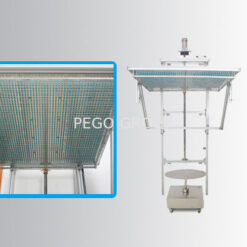 Thiết bị thử nghiệm chống nước mưa rơi thẳng đứng IPX12 vòi phun 0.4mm bảo hành 1 năm 8 pl24402189 ipx12 vertical rain waterproof test equipment 0 4mm nozzle with 1 year guarantee