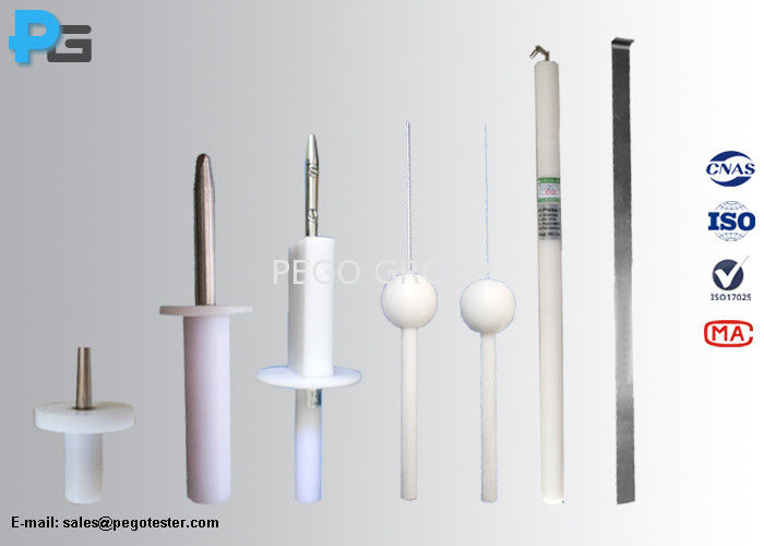 Bộ đầu dò ngón tay thử nghiệm IEC60065 gồm que thử B/C/D 18/19/13 và móc thử 2 Bộ đầu dò ngón tay thử nghiệm IEC60065 gồm que thử B/C/D 18/19/13 và móc thử - Ảnh 2