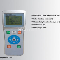 Máy đo màu LED cầm tay HPC-1 kiểm tra CCT, CRI và độ rọi 6 pl25020322 hpc 1 handheld colorimeter led testing equipment for cct cri illuminance testing