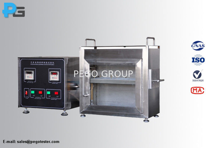 Máy thử nghiệm độ cháy ngang ô tô FMVSS302 SUS304 3 Máy thử nghiệm độ cháy ngang ô tô FMVSS302 SUS304 - Ảnh 2