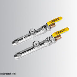 Vòi phun nước thử nghiệm chuẩn IP 0.25Mpa SUS304 có đồng hồ áp suất 6 pl31072475 ip rating 0 25mpa sus304 jet hose nozzles with pressure gauge