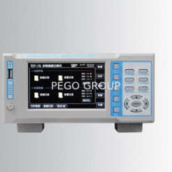 Máy đo nhiệt độ đa kênh màn hình cảm ứng LCD hiển thị biểu đồ nhiệt thời gian thực từng kênh 8 pl87133208 lcd touch screen multiplex temperature meter real time display temperature change curve for each channel