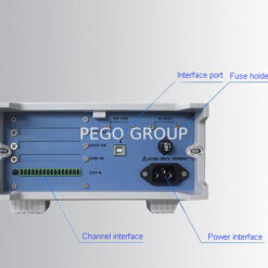 Máy đo nhiệt độ đa kênh màn hình cảm ứng LCD hiển thị biểu đồ nhiệt thời gian thực từng kênh 9 pl87133209 lcd touch screen multiplex temperature meter real time display temperature change curve for each channel