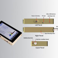 Máy đo quang phổ cầu tích hợp cầm tay ánh sáng khả kiến có chức năng đo Lux 7 ps20102228 visiable portable integrating sphere spectrophotometer with lux test function