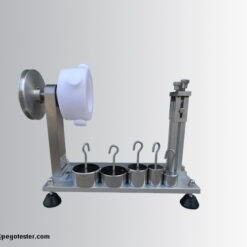 Thiết bị kiểm tra mô-men xoắn neo giữ dây nguồn IEC60320-1 đĩa xoắn đường kính 100mm 6 ps202685261 appliance couplers testing equipment iec60320 1 power cord anchorage torque test apparatus with diameter 100mm torque disk