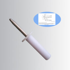Đầu dò ngón tay cứng IEC61010-1 Clause 6.2.1 Annex B Figure B.1 kim loại và nylon 9 ps205229082 iec61010 1 clause 6 2 1 annex b figure b 1 rigid finger probe metal and nylon construction
