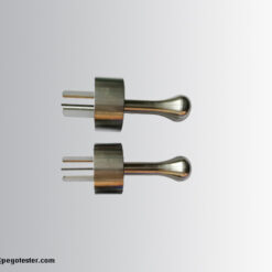 Phích cắm thử nghiệm 3 chấu kiểm tra độ cắm sâu ổ cắm theo AS/NZS3112 Figure C1 6 ps206019152 three pin test plug for testing socket outlet against full insertion test and test finger as per as nzs3112 figure c1