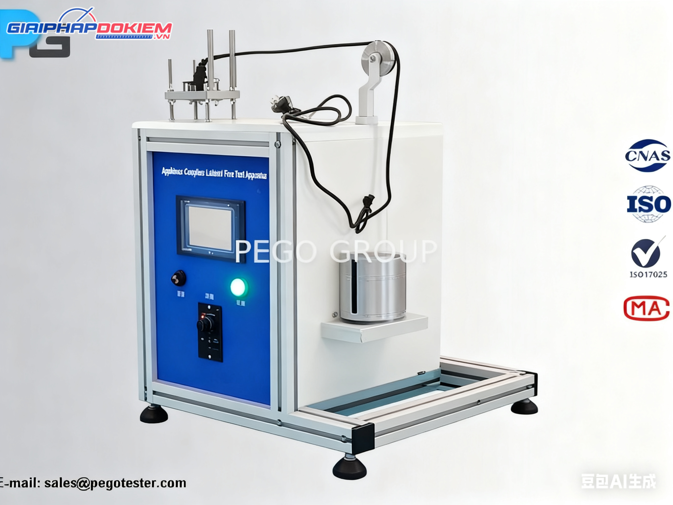 Thiết bị thử nghiệm lực kéo ngang IEC60320-1 điều khiển PLC màn hình 5 inch 6N/35N/50N 5 Thiết bị thử nghiệm lực kéo ngang IEC60320-1 điều khiển PLC màn hình 5 inch 6N/35N/50N - Ảnh 3