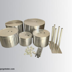 Bình thử nghiệm tiêu chuẩn cho đầu đốt gas AS/NZS 5263.0 bằng nhôm 160mm đến 315mm 7 ps208759686 standard test vessel for gas burner compliant with as nzs 5263 0 in commercial quality aluminum with diameter options 160mm to 315mm