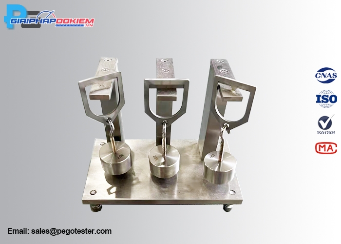 Thiết bị thử nghiệm ép lõm nhiệt độ cao 3 vị trí thử, lưỡi dao 0.7mm chuẩn IEC60811-508 5 Thiết bị thử nghiệm ép lõm nhiệt độ cao 3 vị trí thử, lưỡi dao 0.7mm chuẩn IEC60811-508 - Ảnh 3