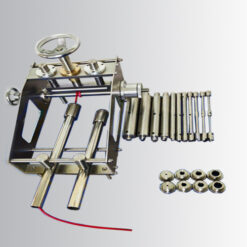 Thiết bị thử nghiệm uốn lạnh cách điện cáp Φ2.5mm~Φ12.5mm trục uốn Φ4.0mm~Φ46mm 2~10 vòng 7 ps209086033 cold bend test apparatus for 2 5mm 12 5mm cable insulation with 4 0mm 46mm mandrel and 2 10 turns