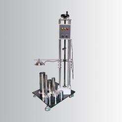 Thiết bị thử nghiệm va đập búa rơi thẳng đứng IK07 đến IK11, năng lượng 2J đến 50J, nhả điện từ 6 ps210763729 ik07 to ik11 vertical hammer impact test apparatus with 2j to 50j impact energies and electromagnetic release