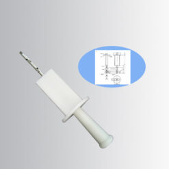 Đầu dò ngón tay thử nghiệm chuẩn IEC 62196 có đèn báo 42V dài 80±0.2mm 6 ps213993958 iec 62196 compliant test finger probe with 42v electric indicator and 80 0 2mm finger length
