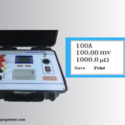 Máy đo điện trở tiếp xúc máy biến áp IEC62271 dòng đo 100A/200A/400A/600A DC 6 ps22391699 loop resistance tester transformer testing equipment iec62271 measurement current 100a 200a 400a 600a dc