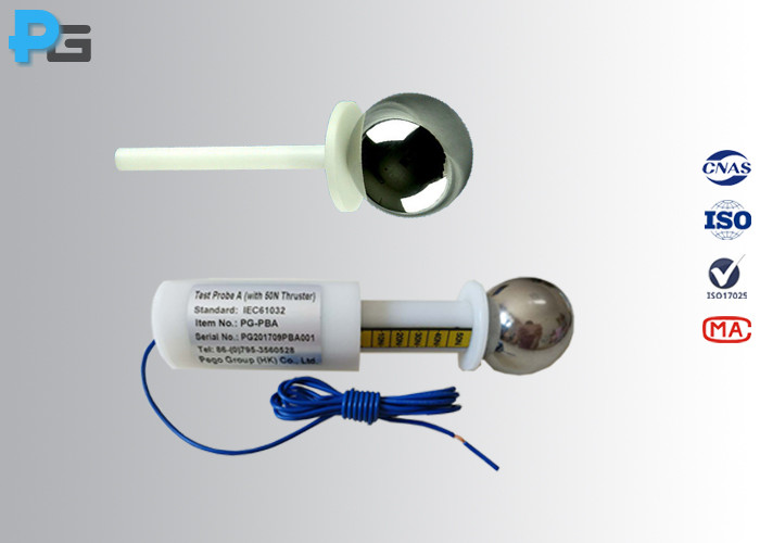 Đầu dò thử nghiệm hình cầu 50mm IEC60529 kiểm tra mã IP1 3 Đầu dò thử nghiệm hình cầu 50mm IEC60529 kiểm tra mã IP1 - Ảnh 3