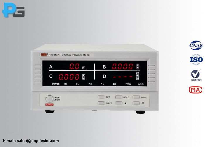 Máy đo thông số điện kỹ thuật số dòng cao 220V/50Hz có chức năng cảnh báo 5 Máy đo thông số điện kỹ thuật số dòng cao 220V/50Hz có chức năng cảnh báo - Ảnh 4