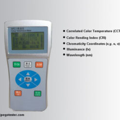 Máy đo màu LED cầm tay HPC-1 kiểm tra CCT, CRI và độ rọi 8 ps25020322 hpc 1 handheld colorimeter led testing equipment for cct cri illuminance testing