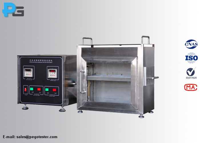 Máy thử nghiệm độ cháy ngang ô tô FMVSS302 SUS304 5 Máy thử nghiệm độ cháy ngang ô tô FMVSS302 SUS304 - Ảnh 4