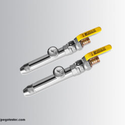 Vòi phun nước thử nghiệm chuẩn IP 0.25Mpa SUS304 có đồng hồ áp suất 8 ps31072475 ip rating 0 25mpa sus304 jet hose nozzles with pressure gauge