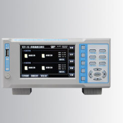 Máy đo nhiệt độ đa kênh màn hình cảm ứng LCD hiển thị biểu đồ nhiệt thời gian thực từng kênh 10 ps87133208 lcd touch screen multiplex temperature meter real time display temperature change curve for each channel