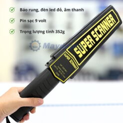 Máy dò an ninh cầm tay Super Scanner GP-3003B1 14 tay do an ninh cam tay super scanner gp 3003b1 chinh hang gia re p1806 1772154649703